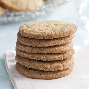 Pecan-Cinnamon Wafers