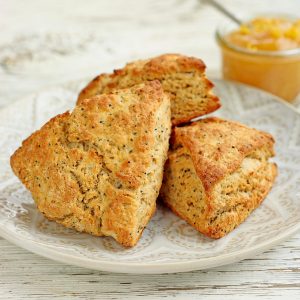 Lemon-Poppy Seed Scones