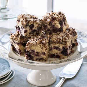 Pecan-Berry Coffee Cake