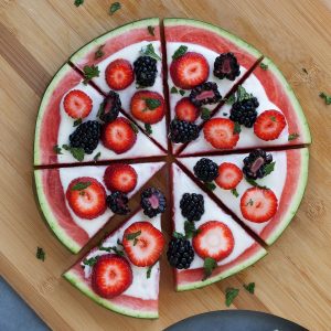 Watermelon Fruit Pizza