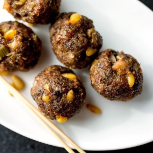 Greek Lamb Meatballs