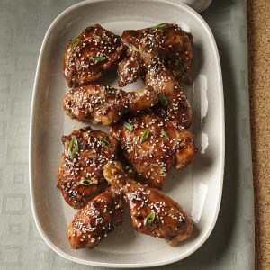 Oven-Barbecued Asian Chicken