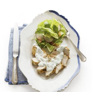 Seared Chicken with Lemon-Herb Cream Sauce