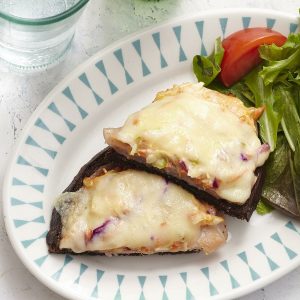 Open-Face Turkey Reubens