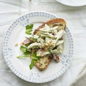 Italian Pesto Chicken Salad