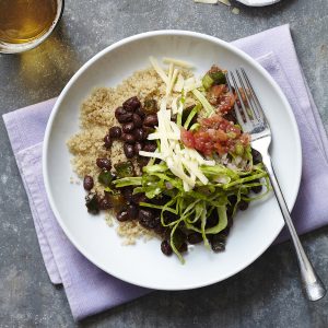 Tex-Mex Black Bean & Quinoa Bowl