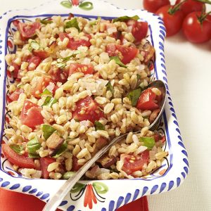 Bacon, Tomato & Farro Salad